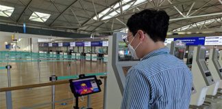 Robots check travellers’ body temperatures at Incheon airport