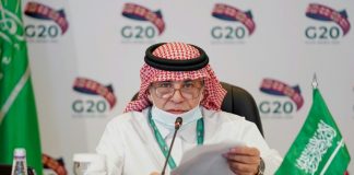 Saudi hosts G20 talks on virus recovery, debt relief