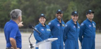 SpaceX ready to take four astronauts to ISS Saturday