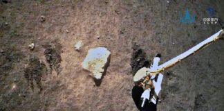 Chinese lander returns to Earth with Moon rocks