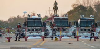 Myanmar’s protesters back on the streets as US sanctions coup leaders